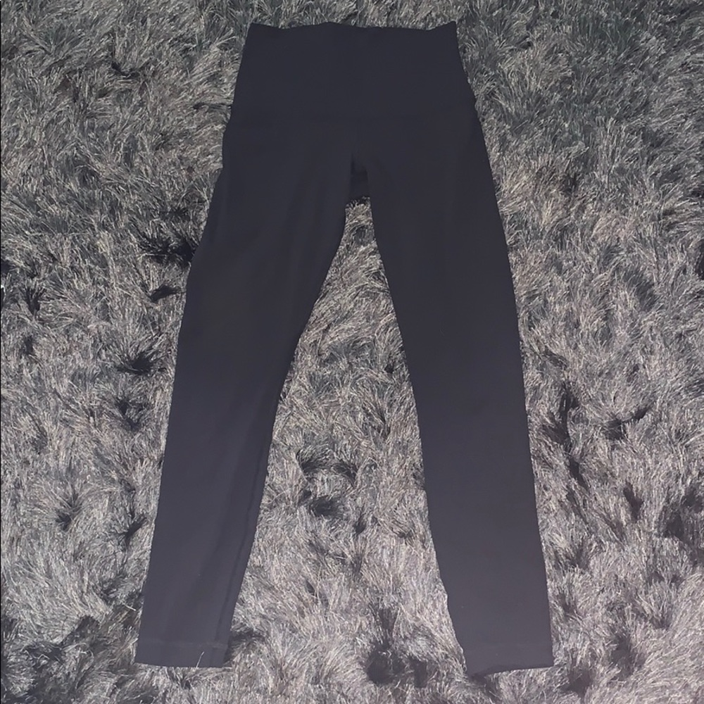 Lululemon black leggings size 4 (no tags)